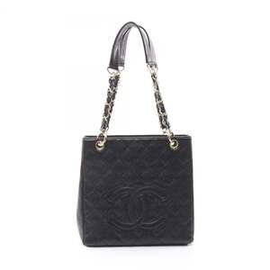 Chanel Matelassé PST Tote Bag Handbag, Leather Calfskin (Cowhide), Women's, B...